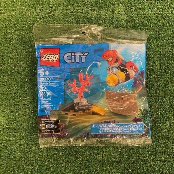 LEGO City: Ocean Diver Poly Set 30370 Toy Building Blocks Set - Picture 1 of 4